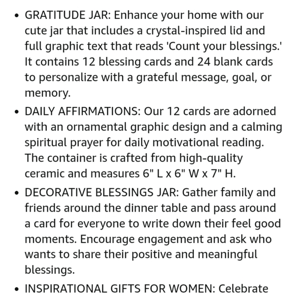 Blessing Jar Novelty - Picture 3 of 4